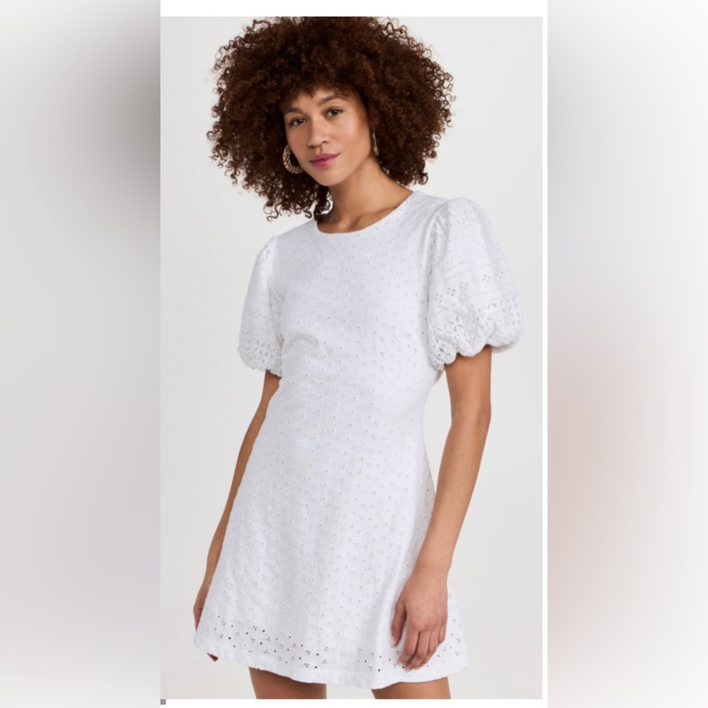 NWOT Free People Apricot Rose Mini Dress